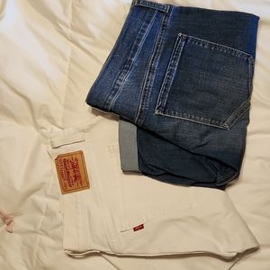 Levi and NYDJ shorts